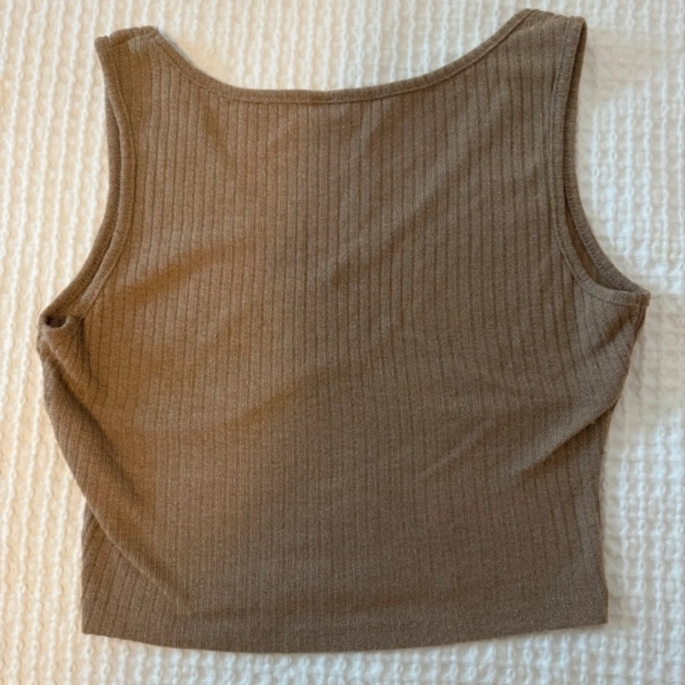Rib Knit Tank Top - Picture 3 of 4